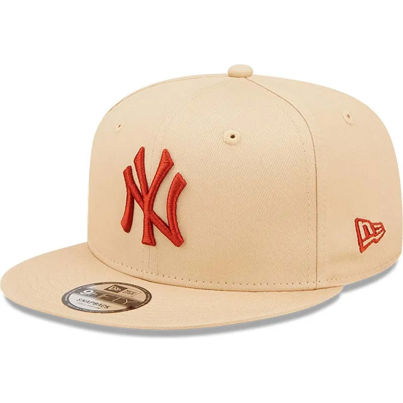 mutzen-flach-beige-snapback-9fifty-league-essential-der-new-york-yankees-mlb-von-new-era mutzen-flach-beige-snapback-9fifty-league-essential-der-new-york-yankees-mlb-von-new-era