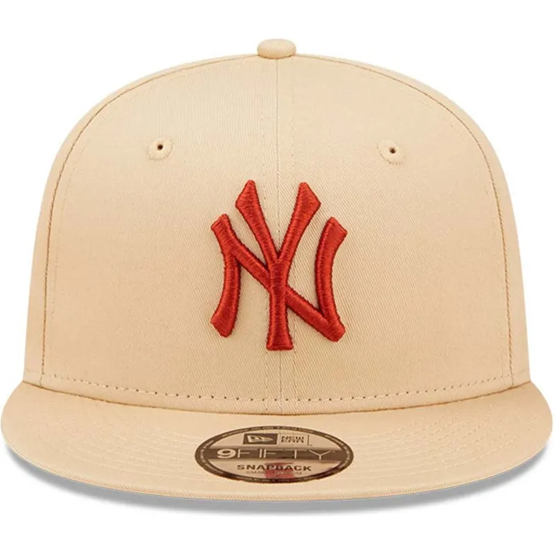 mutzen-flach-beige-snapback-9fifty-league-essential-der-new-york-yankees-mlb-von-new-era mutzen-flach-beige-snapback-9fifty-league-essential-der-new-york-yankees-mlb-von-new-era