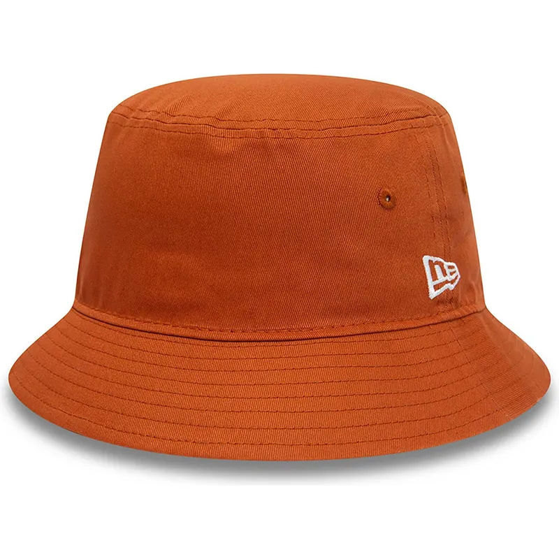 eimer-braun-der-bucket-marron-essential-tapered-von-new-era