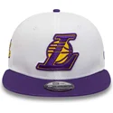 mutzen-flach-weiss-snapback-9fifty-crown-patches-champions-der-los-angeles-lakers-nba-von-new-era