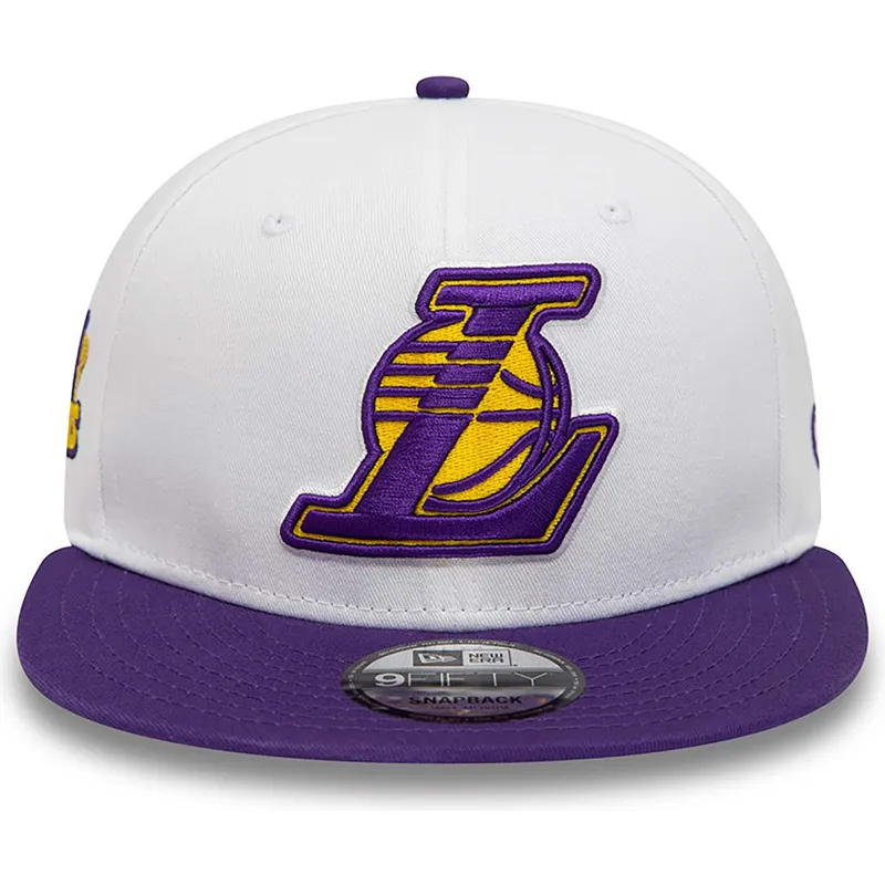 mutzen-flach-weiss-snapback-9fifty-crown-patches-champions-der-los-angeles-lakers-nba-von-new-era