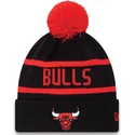 mutzen-pompon-schwarz-cuff-jake-der-chicago-bulls-nba-von-new-era