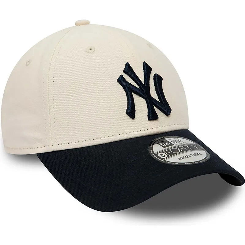 mutzen-gebogen-beige-verstellbares-band-9forty-der-new-york-yankees-mlb-von-new-era mutzen-gebogen-beige-verstellbares-band-9forty-der-new-york-yankees-mlb-von-new-era