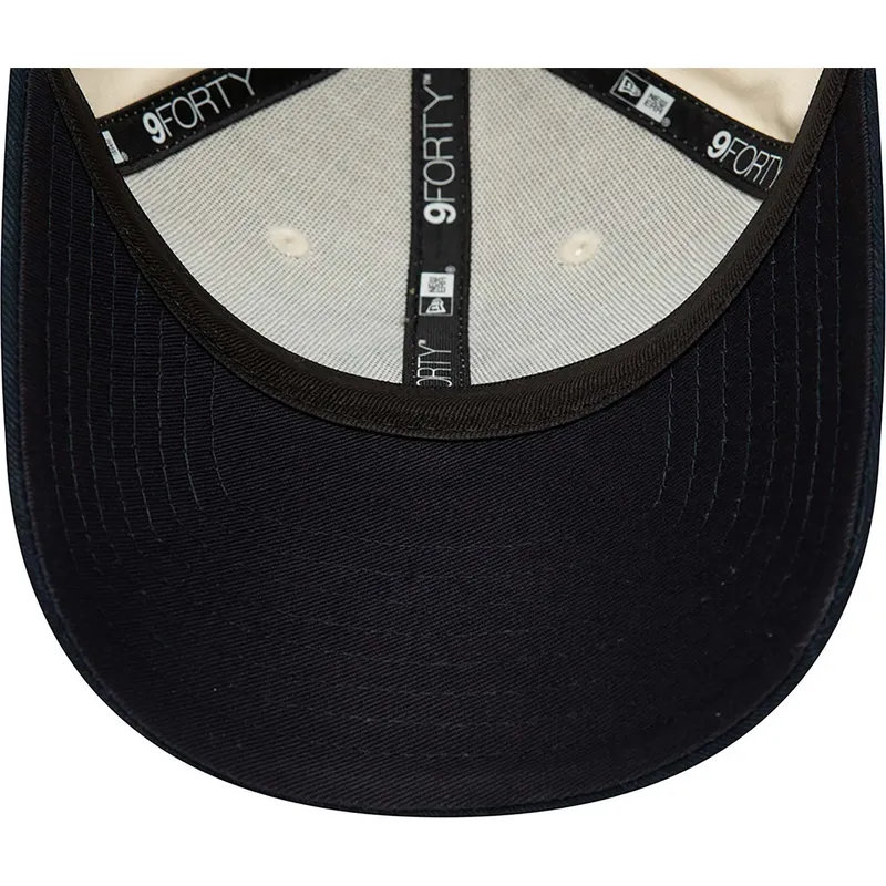 mutzen-gebogen-beige-verstellbares-band-9forty-der-new-york-yankees-mlb-von-new-era mutzen-gebogen-beige-verstellbares-band-9forty-der-new-york-yankees-mlb-von-new-era