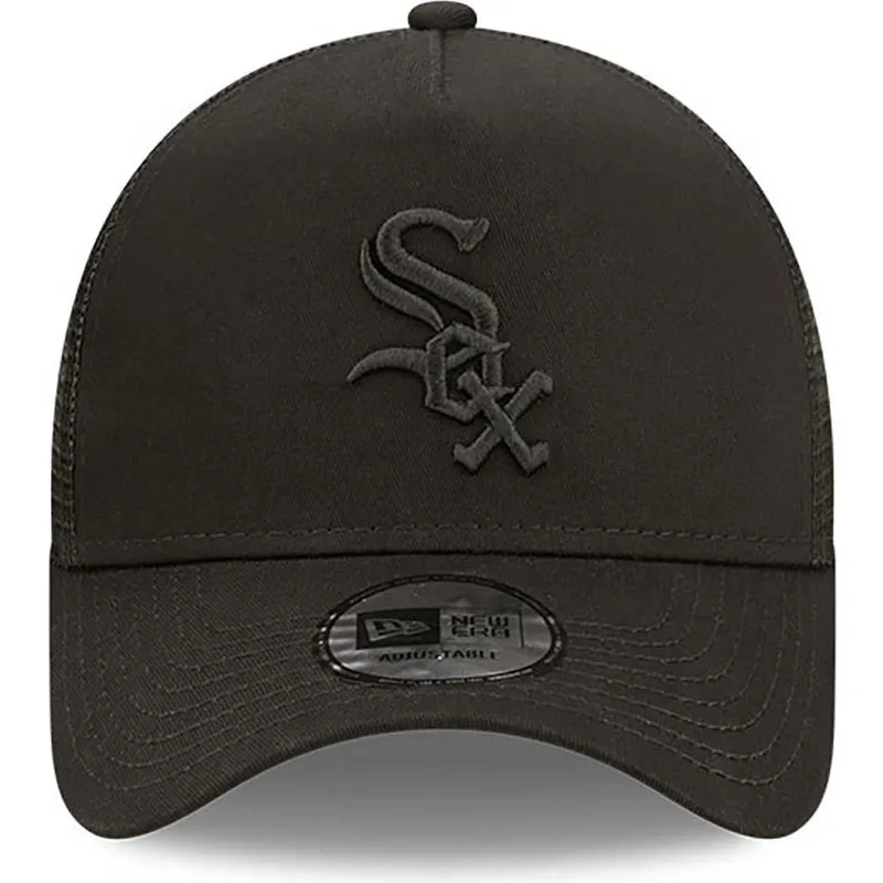 mutzen-gebogen-schwarz-snapback-a-frame-tonal-mesh-der-chicago-white-sox-mlb-von-new-era mutzen-gebogen-schwarz-snapback-a-frame-tonal-mesh-der-chicago-white-sox-mlb-von-new-era