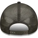 schwarze-trucker-kappe-mit-schwarzem-logo-a-frame-tonal-mesh-von-chicago-white-sox-mlb-von-new-era