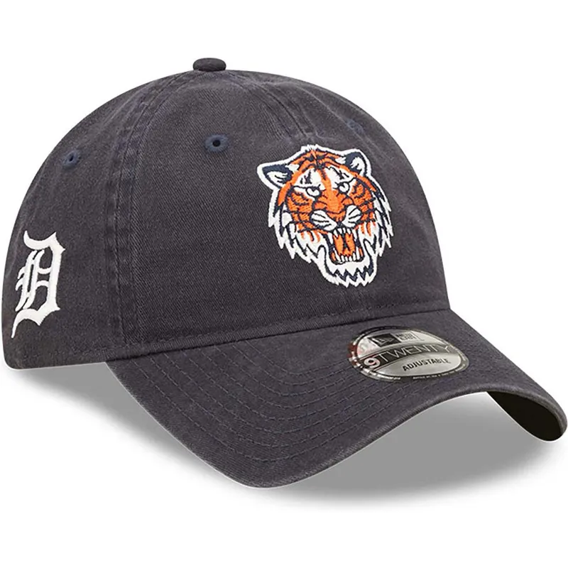 mutzen-gebogen-marineblau-verstellbares-band-9twenty-team-patch-der-detroit-tigers-mlb-von-new-era mutzen-gebogen-marineblau-verstellbares-band-9twenty-team-patch-der-detroit-tigers-mlb-von-new-era