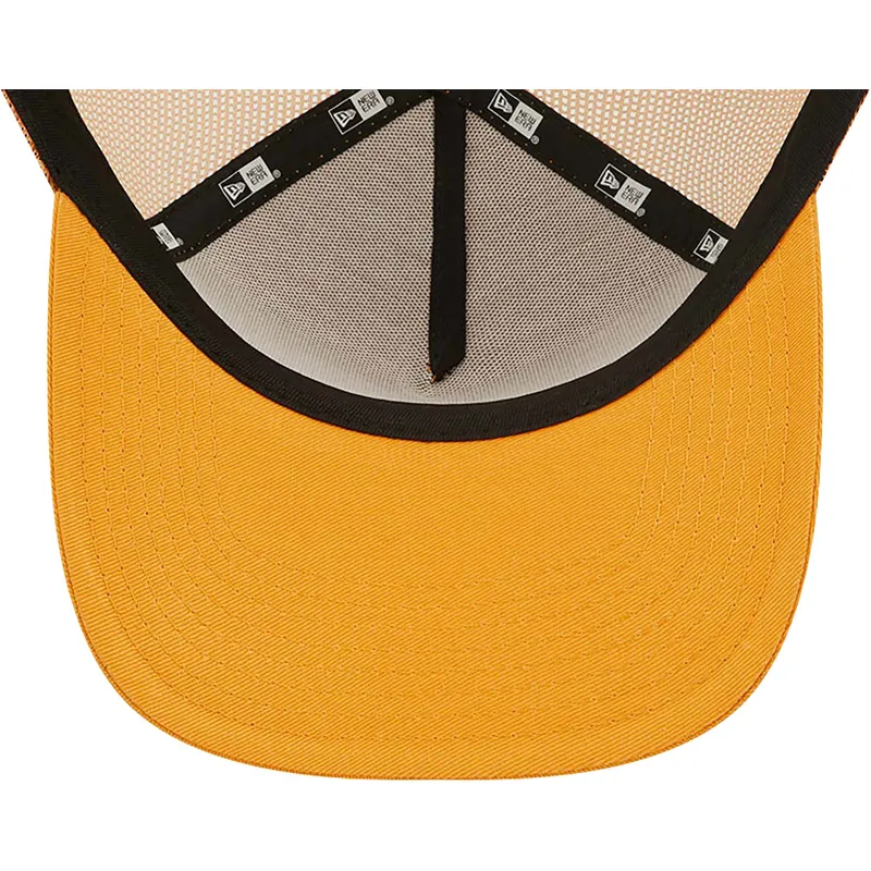mutzen-gebogen-orange-snapback-a-frame-tonal-mesh-der-new-york-yankees-mlb-von-new-era