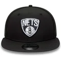 mutzen-flach-schwarz-snapback-9fifty-print-infill-der-brooklyn-nets-nba-von-new-era