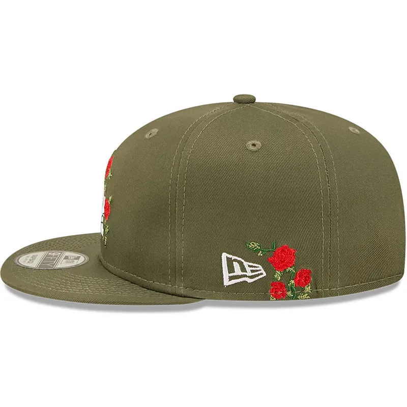 mutzen-flach-grun-snapback-9fifty-flower-der-los-angeles-dodgers-mlb-von-new-era mutzen-flach-grun-snapback-9fifty-flower-der-los-angeles-dodgers-mlb-von-new-era