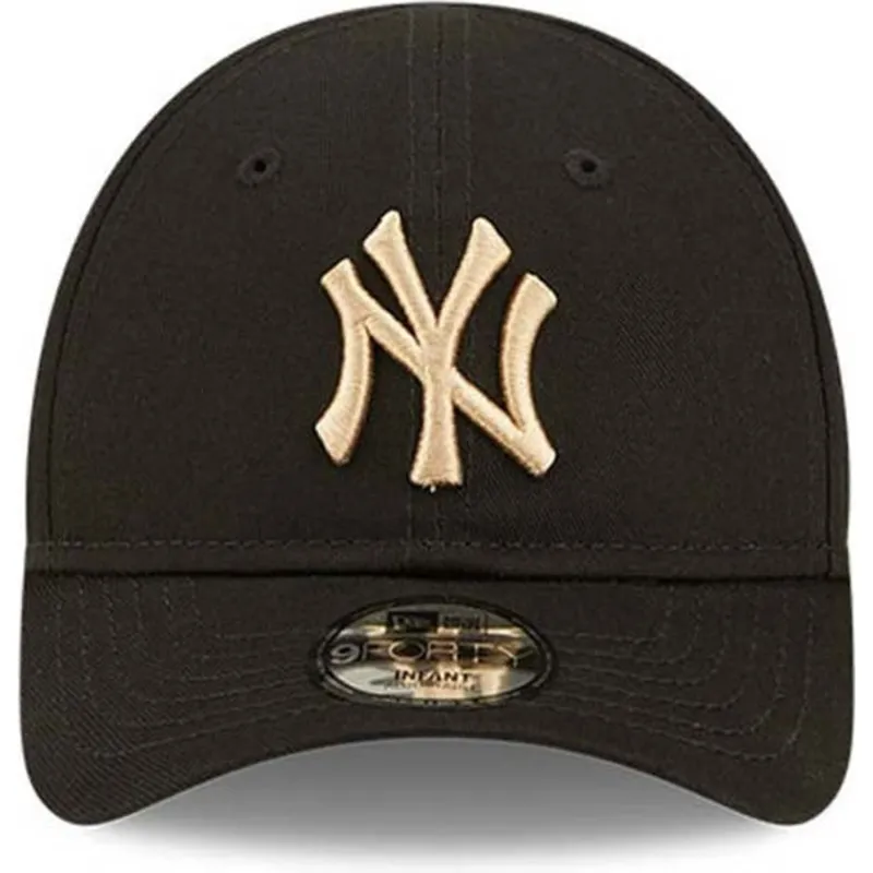mutzen-gebogen-schwarz-verstellbares-band-fur-kinder-pequeno-9forty-league-essential-der-new-york-yankees-mlb-von-new-era mutzen-gebogen-schwarz-verstellbares-band-fur-kinder-pequeno-9forty-league-essential-der-new-york-yankees-mlb-von-new-era
