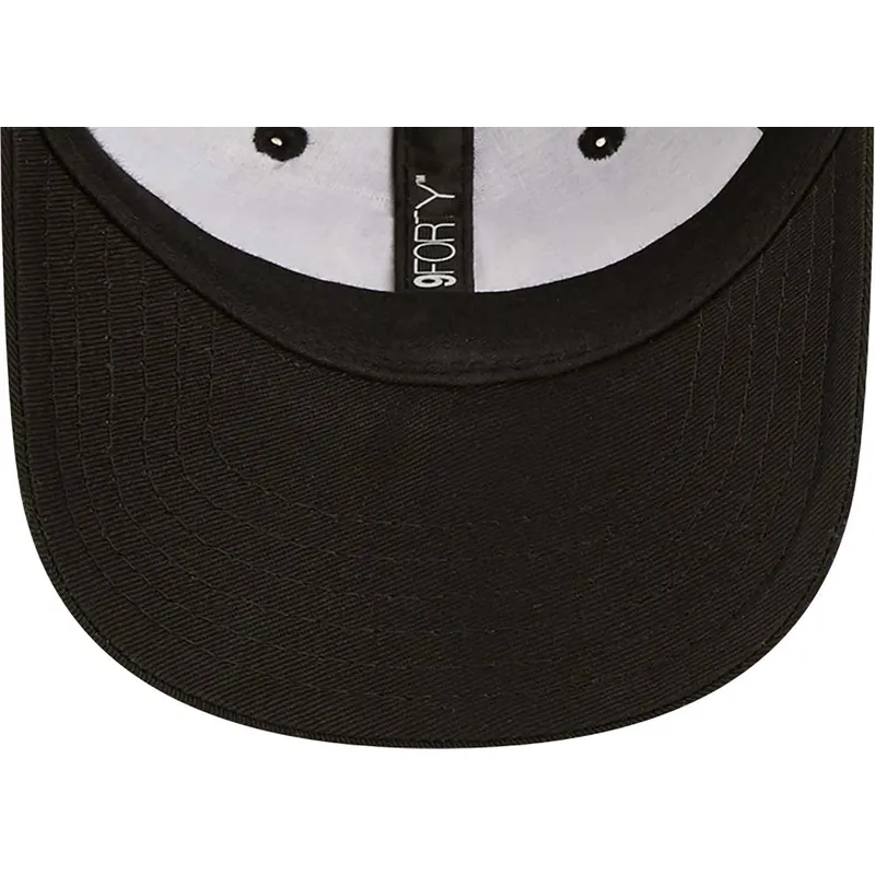 mutzen-gebogen-schwarz-verstellbares-band-fur-kinder-pequeno-9forty-league-essential-der-new-york-yankees-mlb-von-new-era mutzen-gebogen-schwarz-verstellbares-band-fur-kinder-pequeno-9forty-league-essential-der-new-york-yankees-mlb-von-new-era