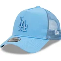 mutzen-gebogen-blau-snapback-a-frame-tonal-mesh-der-los-angeles-dodgers-mlb-von-new-era