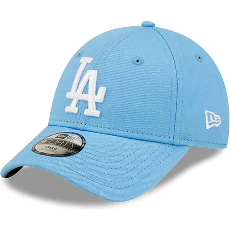 mutzen-gebogen-blau-verstellbares-band-fur-kinder-9forty-league-essential-der-los-angeles-dodgers-mlb-von-new-era mutzen-gebogen-blau-verstellbares-band-fur-kinder-9forty-league-essential-der-los-angeles-dodgers-mlb-von-new-era