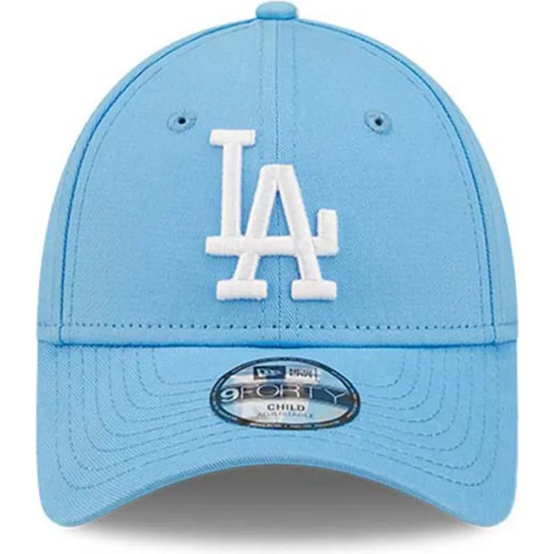 mutzen-gebogen-blau-verstellbares-band-fur-kinder-9forty-league-essential-der-los-angeles-dodgers-mlb-von-new-era mutzen-gebogen-blau-verstellbares-band-fur-kinder-9forty-league-essential-der-los-angeles-dodgers-mlb-von-new-era