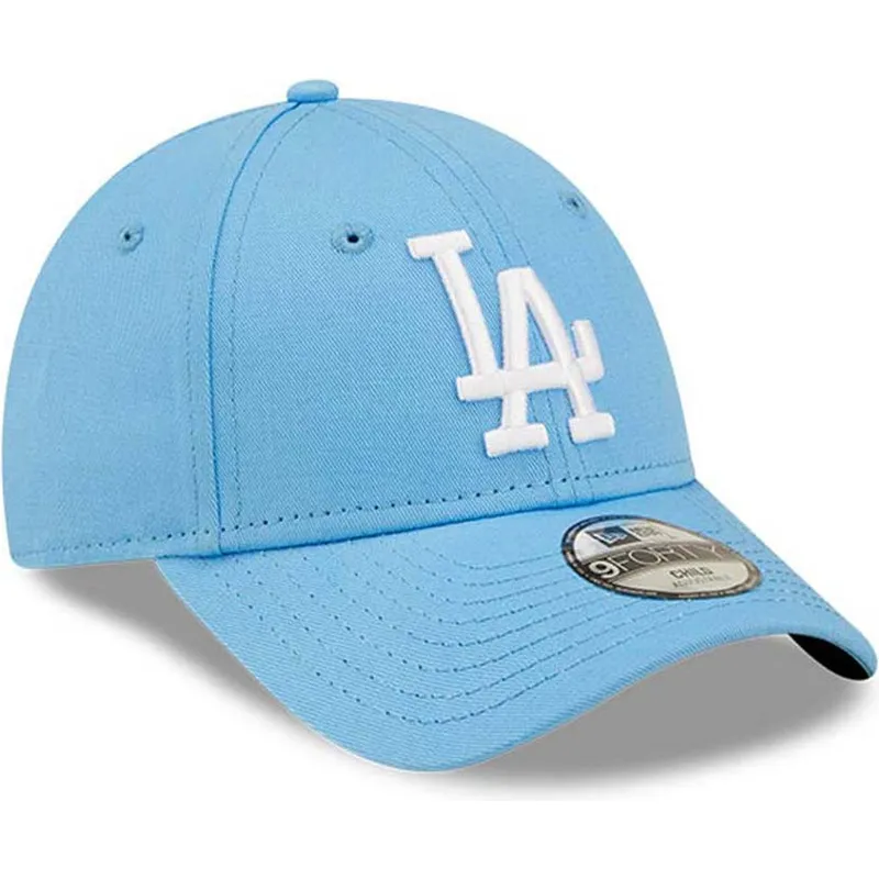 mutzen-gebogen-blau-verstellbares-band-fur-kinder-9forty-league-essential-der-los-angeles-dodgers-mlb-von-new-era mutzen-gebogen-blau-verstellbares-band-fur-kinder-9forty-league-essential-der-los-angeles-dodgers-mlb-von-new-era