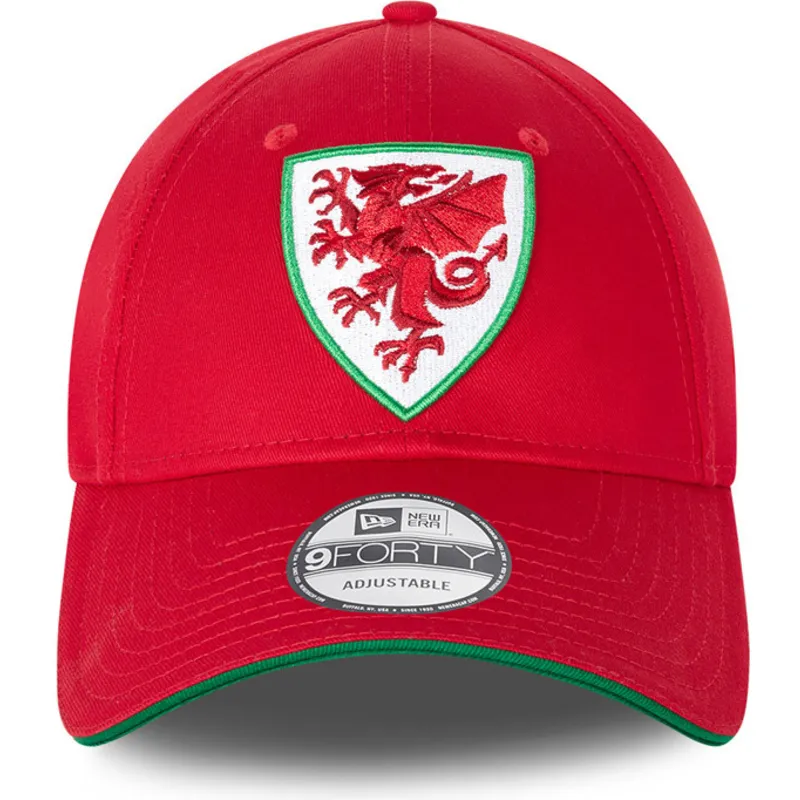 mutzen-gebogen-rot-verstellbares-band-9forty-de-wales-copa-mundial-der-wales-copa-mundial-de-futbol-von-new-era mutzen-gebogen-rot-verstellbares-band-9forty-de-wales-copa-mundial-der-wales-copa-mundial-de-futbol-von-new-era