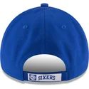 philadelphia-76ers-nba-9forty-league-verstellbare-blaue-curved-cap-von-new-era