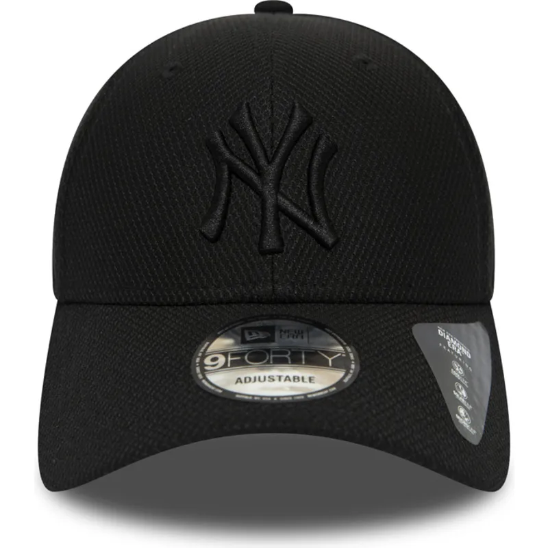 cappellino-con-visiera-curva-nero-regolabile-con-logo-nero-9forty-diamond-era-di-new-york-yankees-mlb-di-new-era