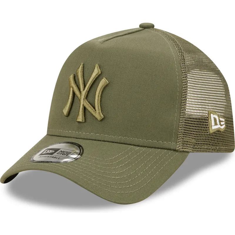 mutzen-gebogen-grun-snapback-a-frame-tonal-mesh-der-new-york-yankees-mlb-von-new-era