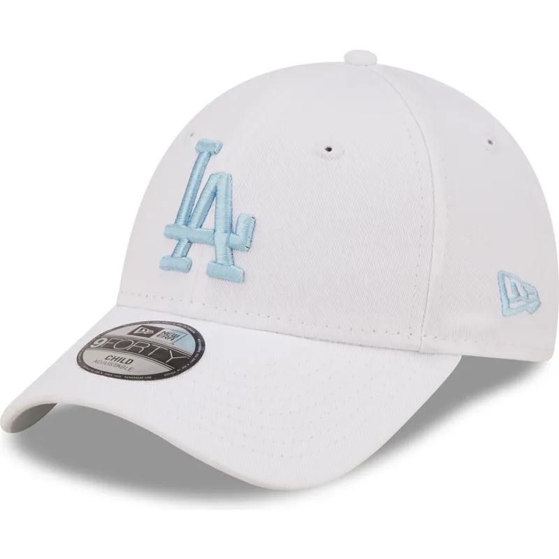 mutzen-gebogen-weiss-verstellbares-band-fur-kinder-9forty-league-essential-der-los-angeles-dodgers-mlb-von-new-era mutzen-gebogen-weiss-verstellbares-band-fur-kinder-9forty-league-essential-der-los-angeles-dodgers-mlb-von-new-era