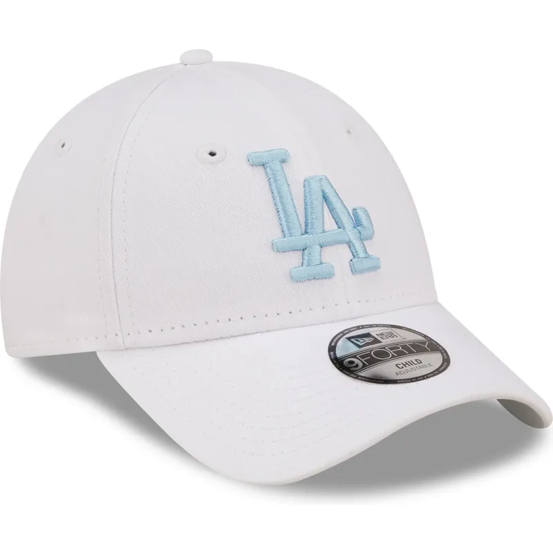 mutzen-gebogen-weiss-verstellbares-band-fur-kinder-9forty-league-essential-der-los-angeles-dodgers-mlb-von-new-era mutzen-gebogen-weiss-verstellbares-band-fur-kinder-9forty-league-essential-der-los-angeles-dodgers-mlb-von-new-era