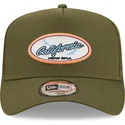 mutzen-gebogen-grun-snapback-a-frame-von-new-era