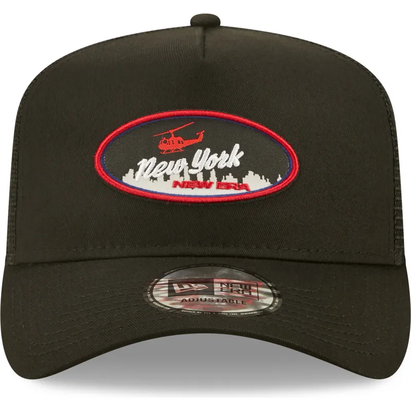 mutzen-gebogen-schwarz-snapback-a-frame-von-new-era