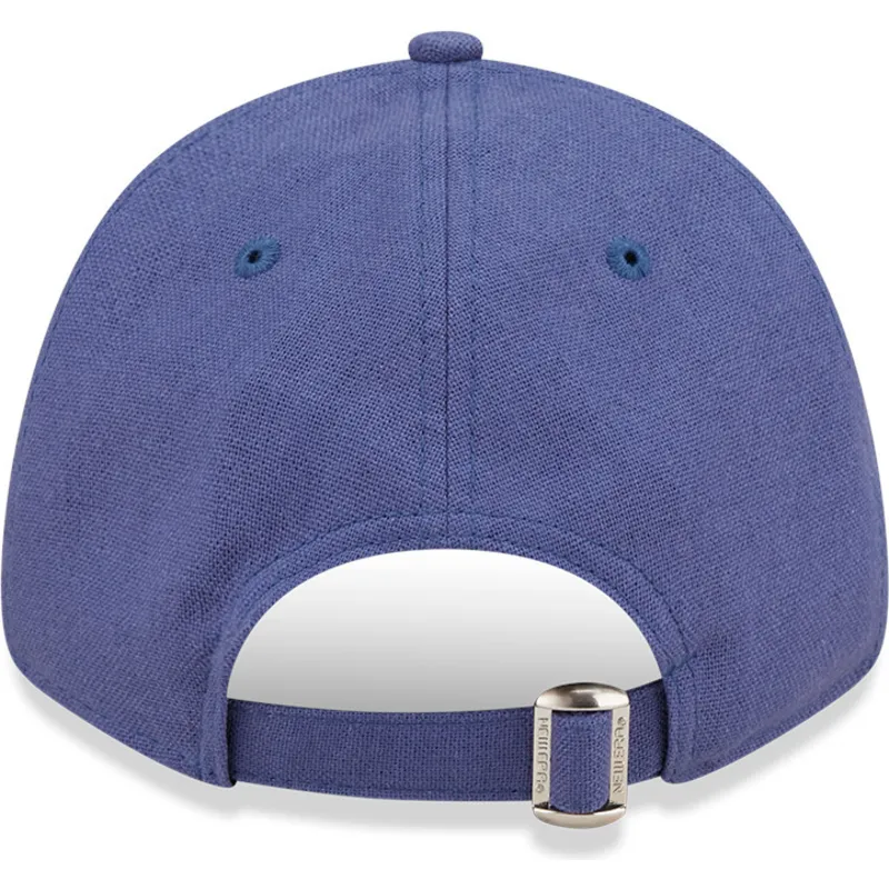 mutzen-gebogen-blau-verstellbares-band-9forty-linen-der-new-york-yankees-mlb-von-new-era