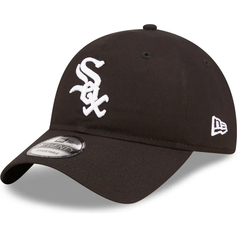 Camiseta de manga corta negra de Chicago White Sox MLB de New Era