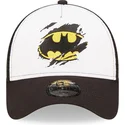 new-era-batman-dc-comics-a-frame-schwarze-und-weisse-trucker-kappe-fur-jungen