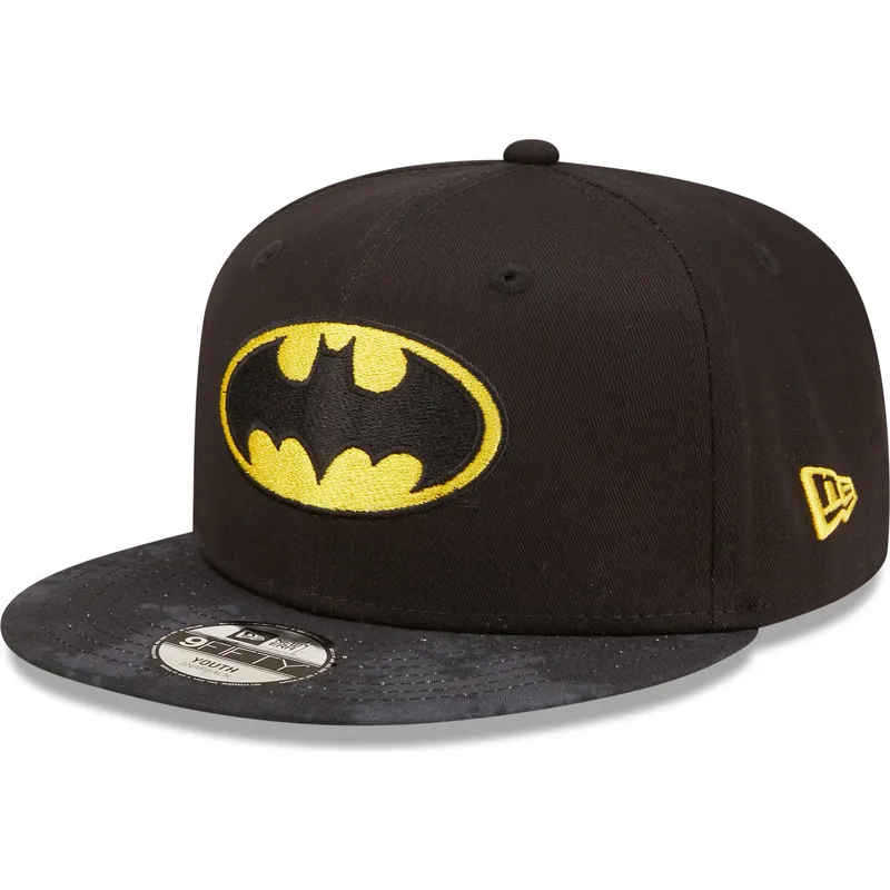 mutzen-flach-schwarz-snapback-fur-kinder-9fifty-der-batman-dc-comics-von-new-era mutzen-flach-schwarz-snapback-fur-kinder-9fifty-der-batman-dc-comics-von-new-era