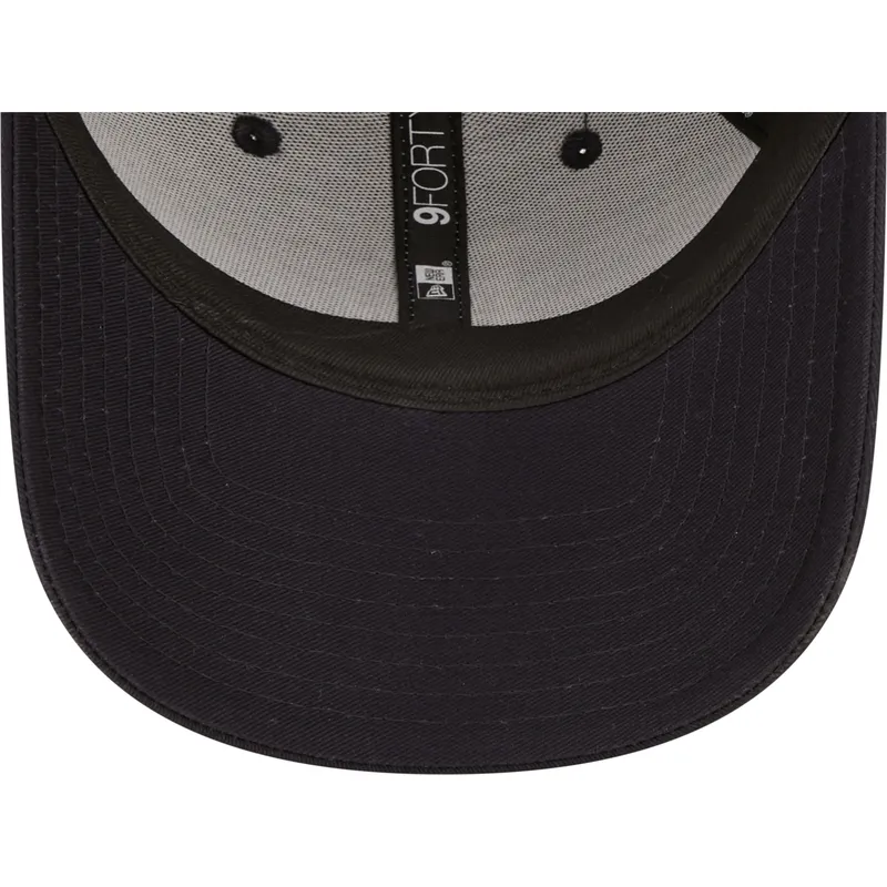 mutzen-gebogen-marineblau-verstellbares-band-9forty-gradient-infill-der-los-angeles-dodgers-mlb-von-new-era