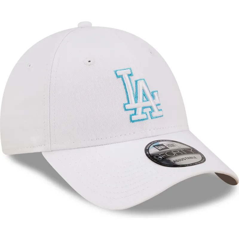 mutzen-gebogen-weiss-verstellbares-band-9forty-neon-outline-der-los-angeles-dodgers-mlb-von-new-era mutzen-gebogen-weiss-verstellbares-band-9forty-neon-outline-der-los-angeles-dodgers-mlb-von-new-era