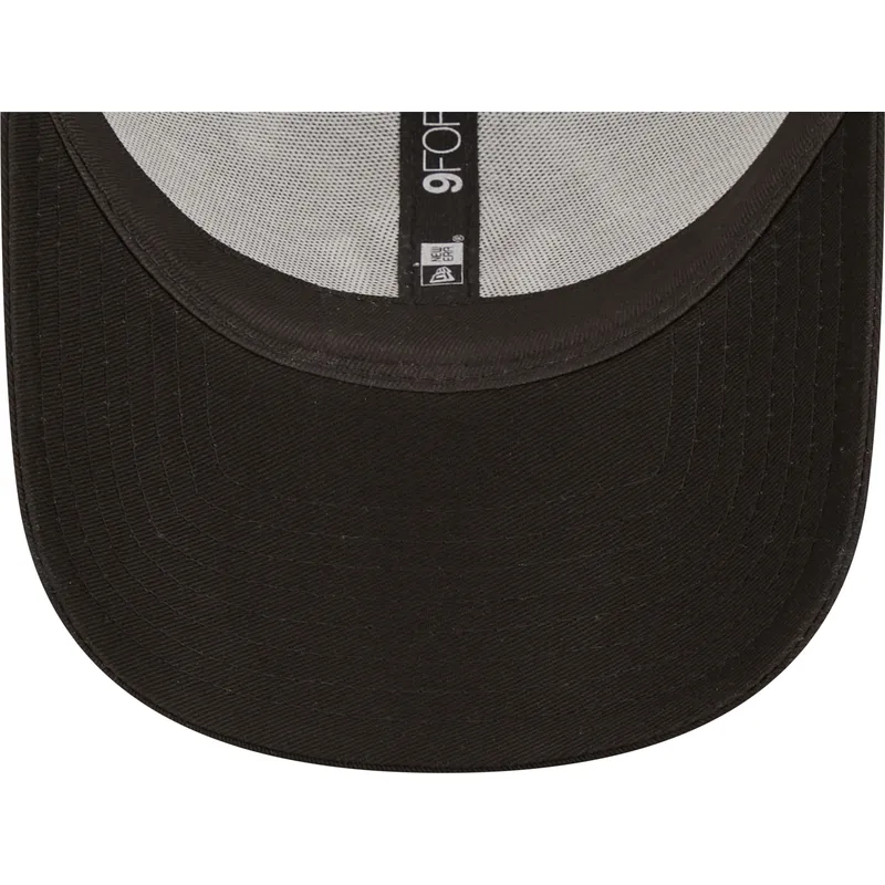 schwarze-verstellbare-trucker-kappe-a-frame-home-field-der-new-york-yankees-mlb-von-new-era