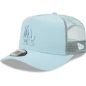 mutzen-gebogen-blau-snapback-a-frame-tonal-mesh-der-los-angeles-dodgers-mlb-von-new-era