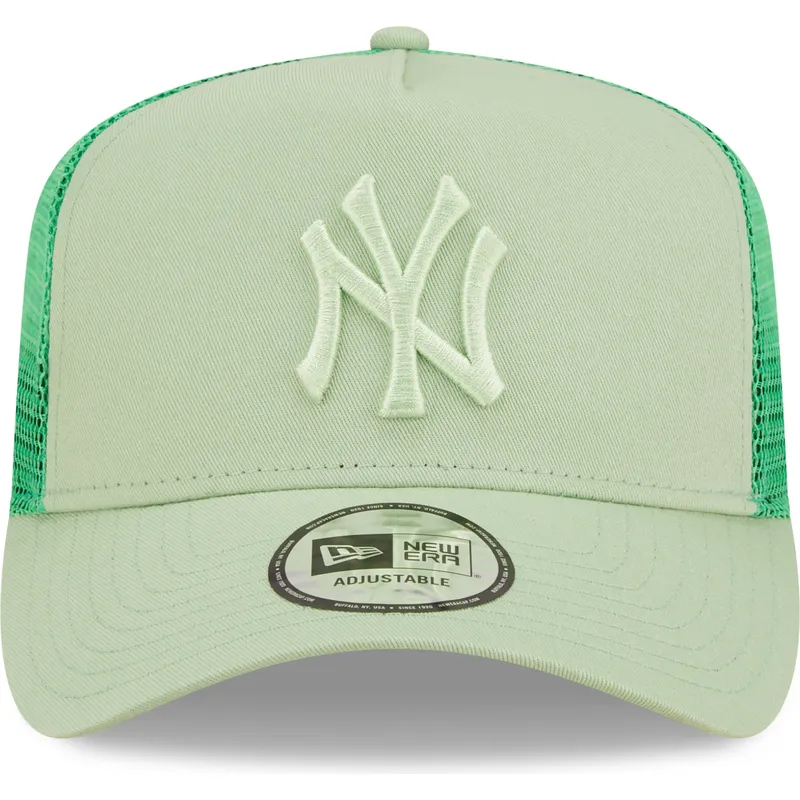 mutzen-gebogen-grun-snapback-claro-a-frame-tonal-mesh-der-new-york-yankees-mlb-von-new-era mutzen-gebogen-grun-snapback-claro-a-frame-tonal-mesh-der-new-york-yankees-mlb-von-new-era