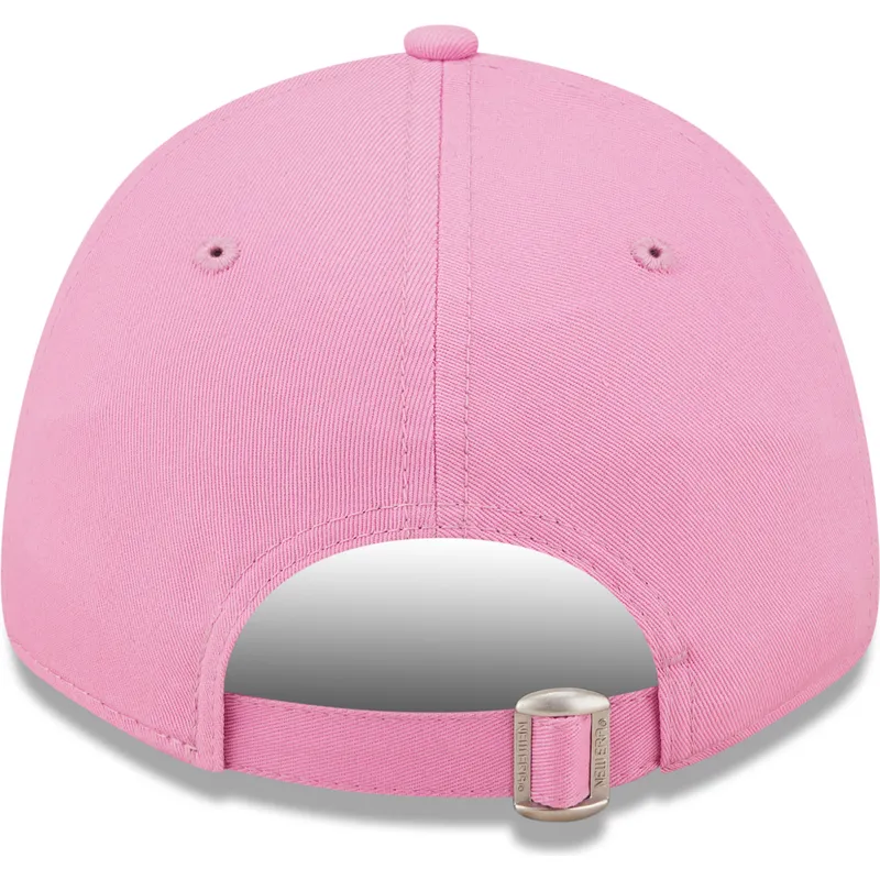mutzen-gebogen-rosa-verstellbares-band-9forty-league-essential-der-new-york-yankees-mlb-von-new-era mutzen-gebogen-rosa-verstellbares-band-9forty-league-essential-der-new-york-yankees-mlb-von-new-era