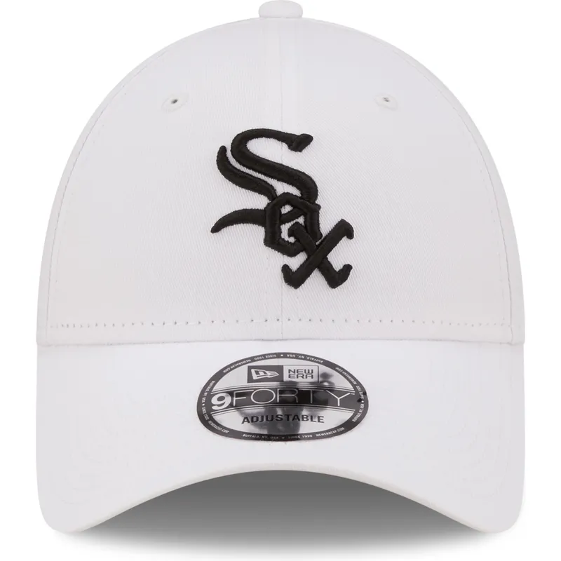 mutzen-gebogen-weiss-verstellbares-band-negro-9forty-league-essential-der-chicago-white-sox-mlb-von-new-era mutzen-gebogen-weiss-verstellbares-band-negro-9forty-league-essential-der-chicago-white-sox-mlb-von-new-era