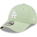 mutzen-gebogen-grun-verstellbares-band-claro-9forty-league-essential-der-los-angeles-dodgers-mlb-von-new-era