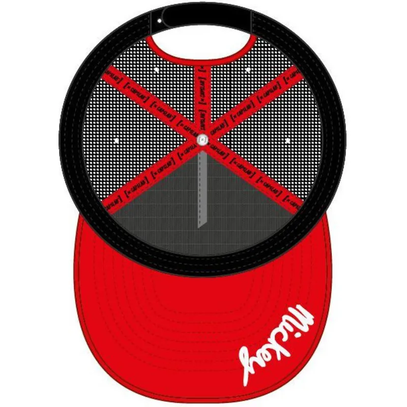 mutzen-flach-braun-snapback-mickey-mouse-disney-von-capslab