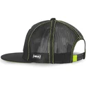 schwarze-rick-sanchez-flat-trucker-cap-casf-ri1-rick-und-morty-von-capslab