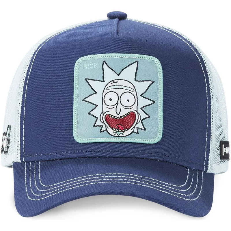 mutzen-gebogen-blau-snapback-rick-sanchez-rick-und-morty-von-capslab mutzen-gebogen-blau-snapback-rick-sanchez-rick-und-morty-von-capslab