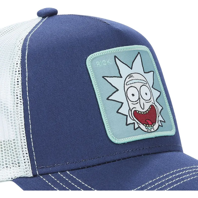 mutzen-gebogen-blau-snapback-rick-sanchez-rick-und-morty-von-capslab mutzen-gebogen-blau-snapback-rick-sanchez-rick-und-morty-von-capslab