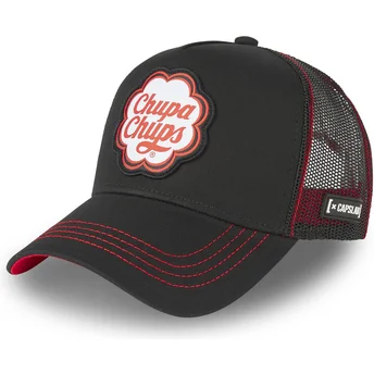 Czapka trucker czarna i czerwona CC1 Chupa Chups od Capslab