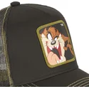 gorra-trucker-marron-diablo-de-tasmania-ta1-looney-tunes-de-capslab