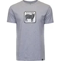 t-shirt-kurzarm-grau-der-camiseta-manga-corta-gris-oveja-black-sheep-outcast-the-farm-the-farm-von-goorin-bros