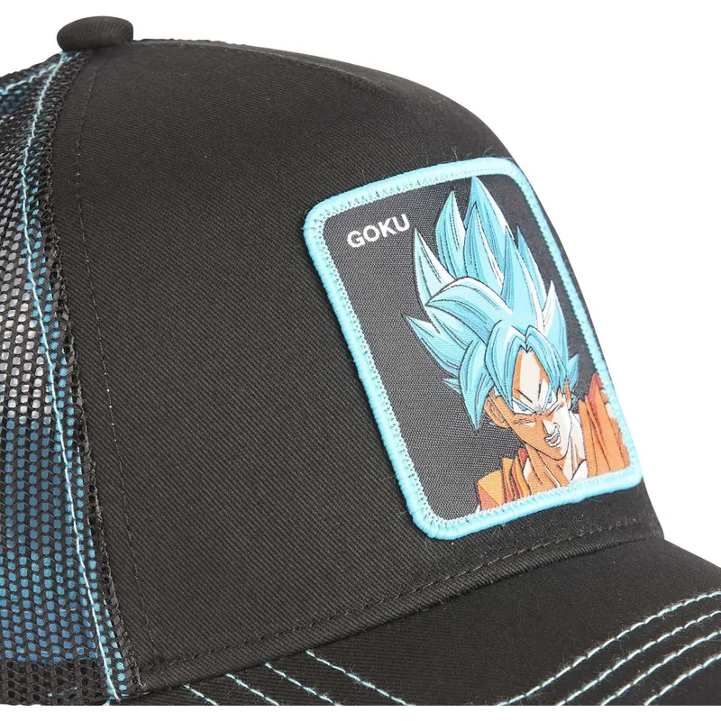 cappellino-trucker-nero-son-goku-super-saiyan-blue-cas-gok1-dragon-ball-di-capslab