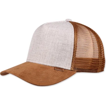 Gorra trucker marrón HFT Suelin de Djinns