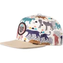 mutzen-flach-beige-snapback-von-djinns